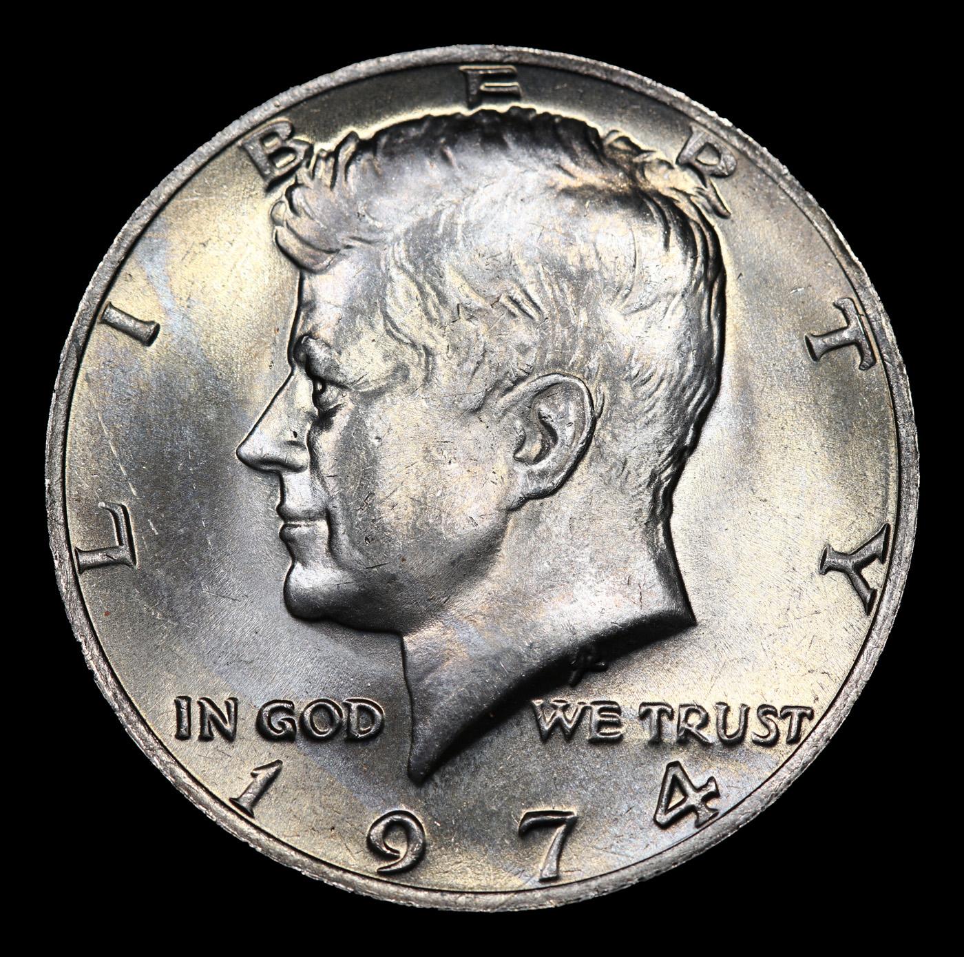 1974-d Kennedy Half Dollar 50c Grades GEM++ Unc