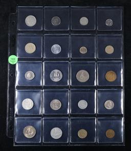 20 Great Coins of the World, hand selected, many trend high, every lot guaranteed to contain Silver.