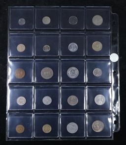 20 Great Coins of the World, hand selected, many trend high, every lot guaranteed to contain Silver.