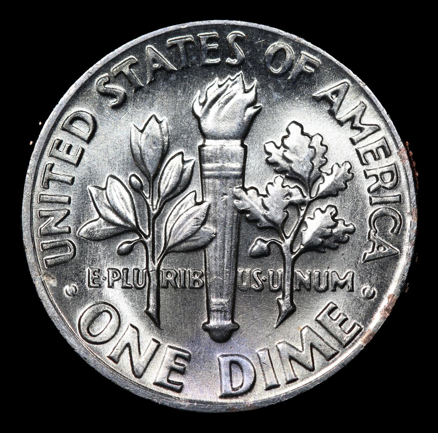 1975-d Roosevelt Dime 10c Grades GEM++ Unc