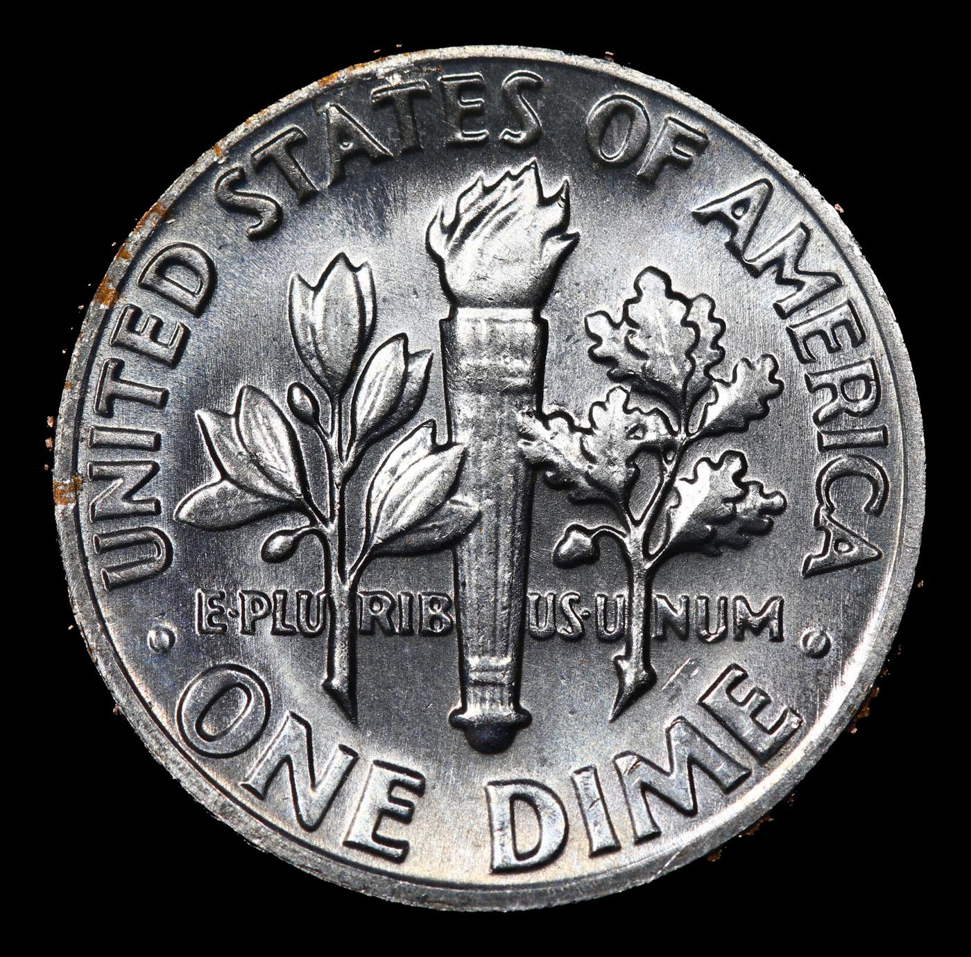 1975-d Roosevelt Dime 10c Grades Gem++ Unc