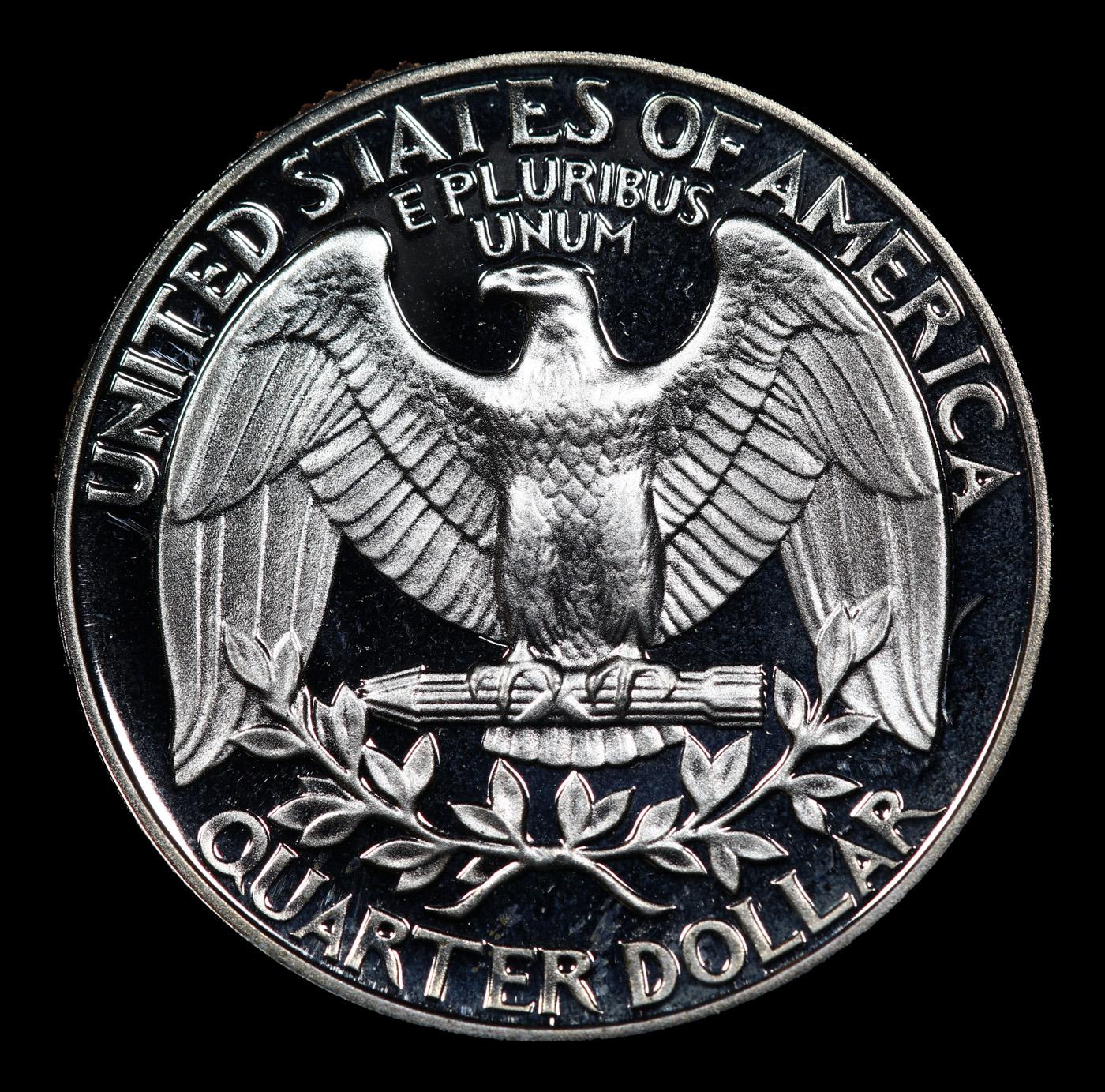 Proof 1989-s Washington Quarter 25c Grades GEM++ Proof Deep Cameo