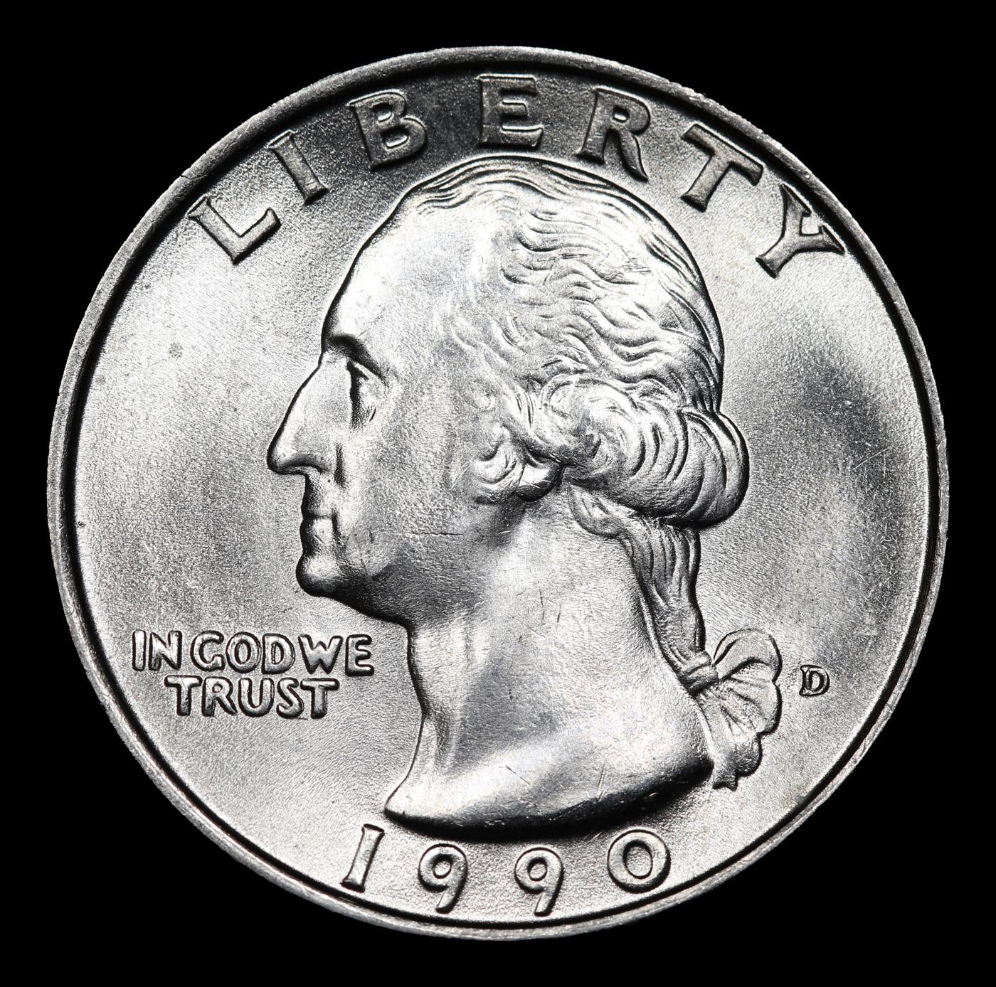 ***Auction Highlight*** 1990-p Washington Quarter TOP POP! 25c Graded ms67 By SEGS (fc)