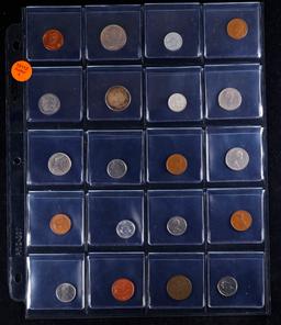 20 Great Coins of the World, hand selected, many trend high, every lot guaranteed to contain Silver.