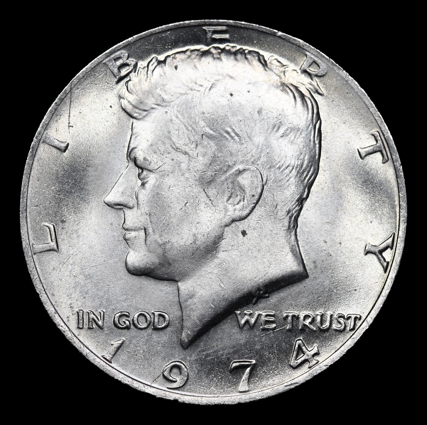 1974-p Kennedy Half Dollar 50c Grades GEM Unc