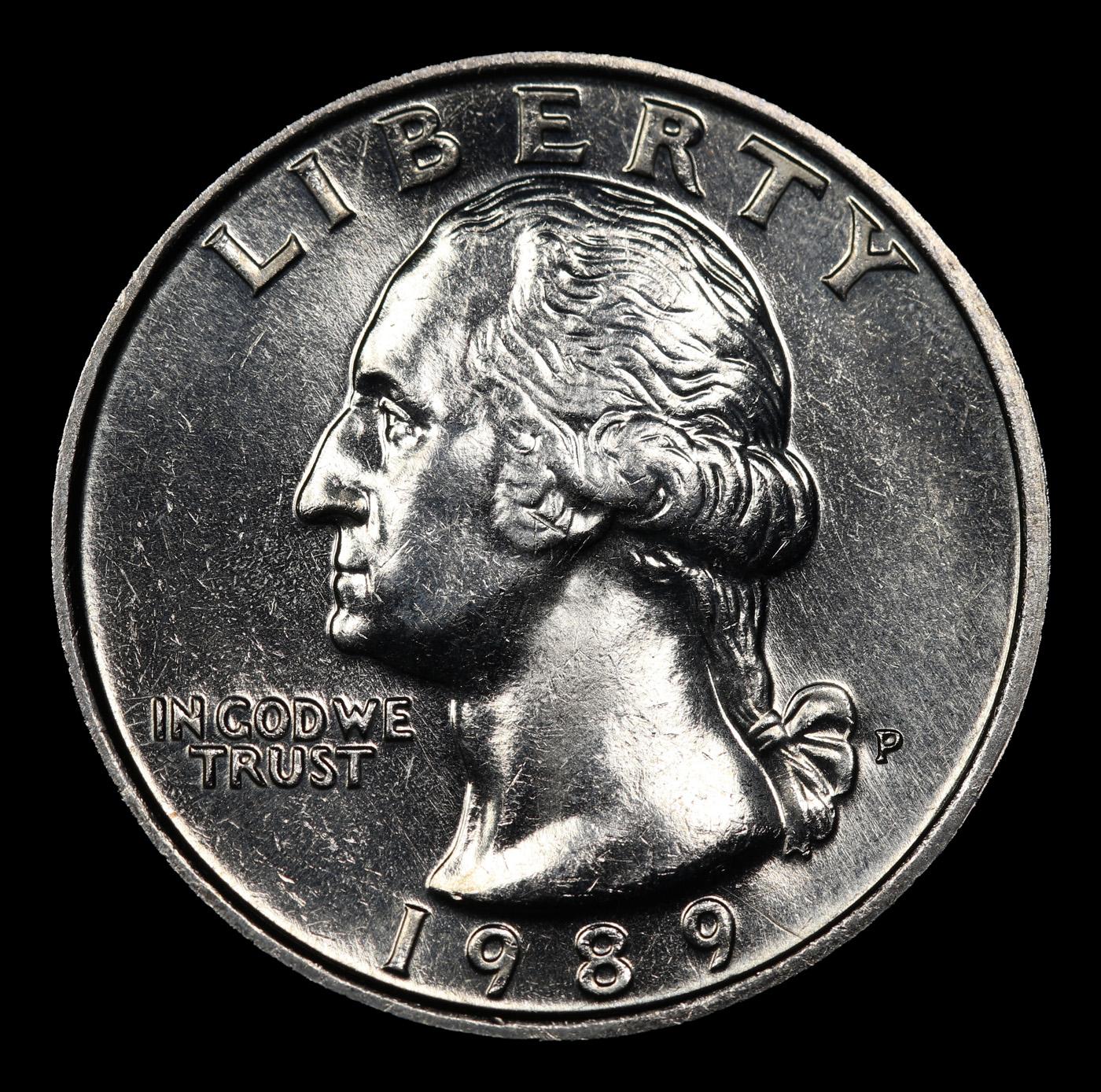 ***Auction Highlight*** 1989-p Washington Quarter Near Top Pop! 25c Graded ms67 By SEGS (fc)