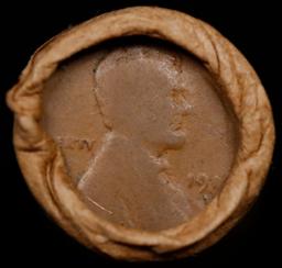 Lincoln Wheat Cent 1c Mixed Roll Orig Brandt McDonalds Wrapper, 1916-d end, 1903 Indian other end