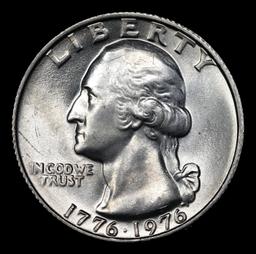 1976-p Washington Quarter 25c Grades GEM++ Unc