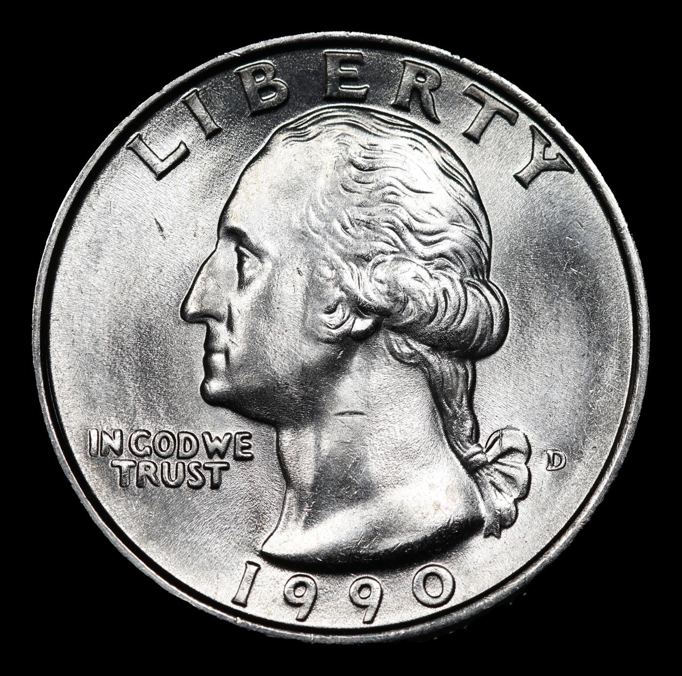 ***Auction Highlight*** 1990-p Washington Quarter TOP POP! 25c Graded ms67 By SEGS (fc)