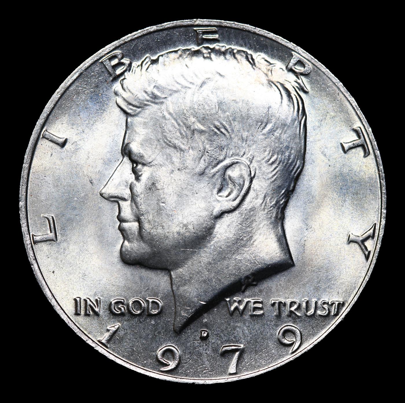 1979-d Kennedy Half Dollar Near Top Pop! 50c Graded ms67 By SEGS