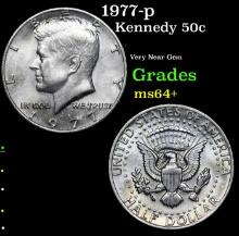 1977-p Kennedy Half Dollar 50c Grades Choice+ Unc