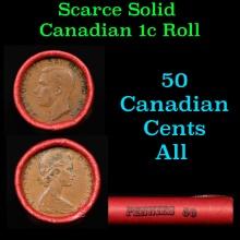 Shotgun Canadian Penny Roll, 50 pcs in Vintage Penny Wrapper