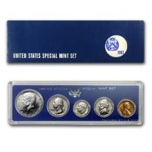 1967 Special Mint Set  40% Silver Half Dollar