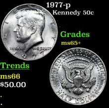 1977-p Kennedy Half Dollar 50c Grades GEM+ Unc