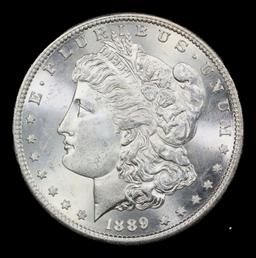 *Highlight* 1889-s Morgan Dollar Near Top Pop! $1 ms66+ SEGS (fc)