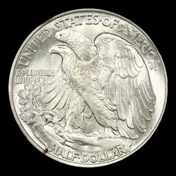 *Highlight* 1938-p Walking Liberty Half Dollar Near Top Pop! 50c ms67+ SEGS (fc)