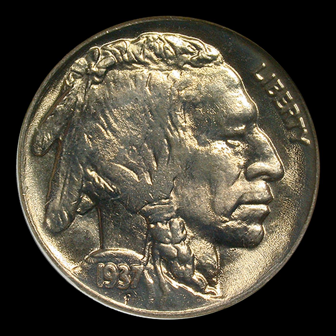 *Highlight* 1937-p Buffalo Nickel Near Top Pop! 5c ms67+ SEGS (fc)