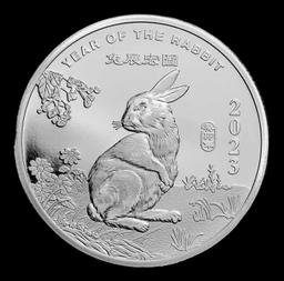 2023 Year of the Rabbit 1 oz .999 Silver Round