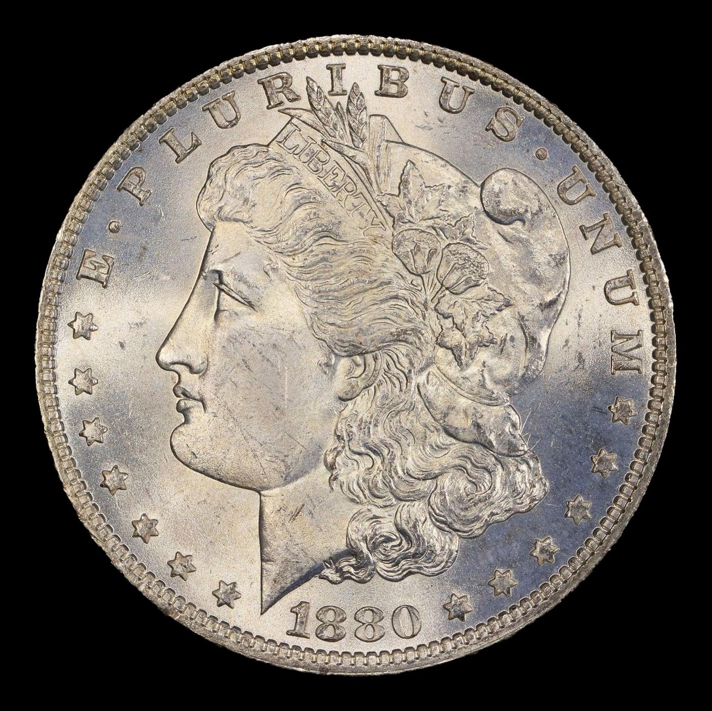 1880-o Morgan Dollar Near Top Pop! $1 ms65+ SEGS