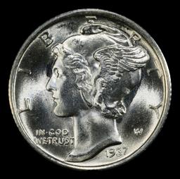 YO 1937-s Mercury Dime TOP POP! 10c ms68 FSB SEGS
