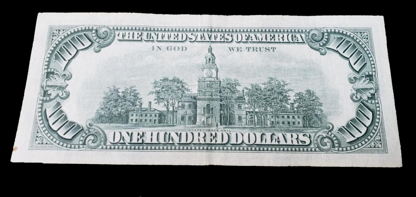 1966 $100 Red Seal United States Note Grades Select AU
