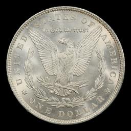 1897-p Morgan Dollar Near Top Pop! $1 ms67+ SEGS