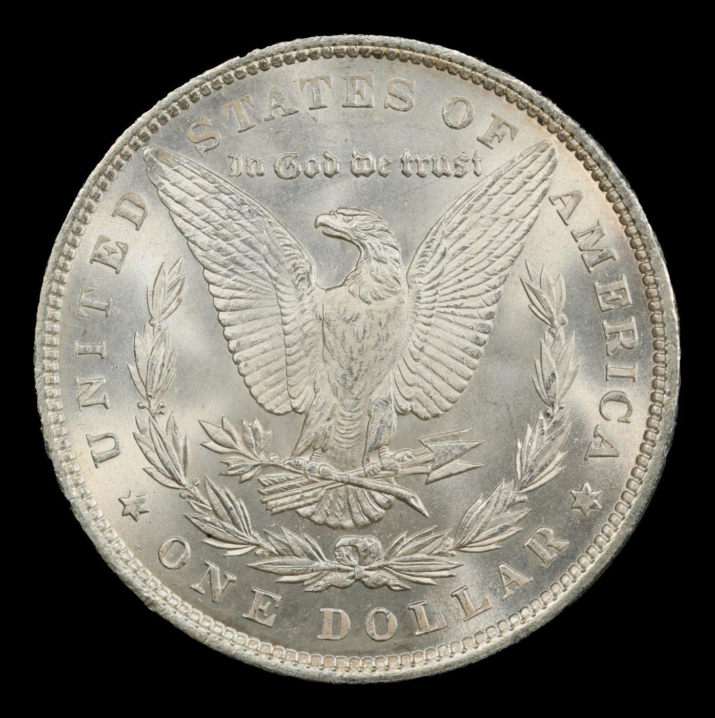 1897-p Morgan Dollar Near Top Pop! $1 ms67+ SEGS