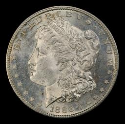 1886-s Morgan Dollar $1 ms65+ SEGS