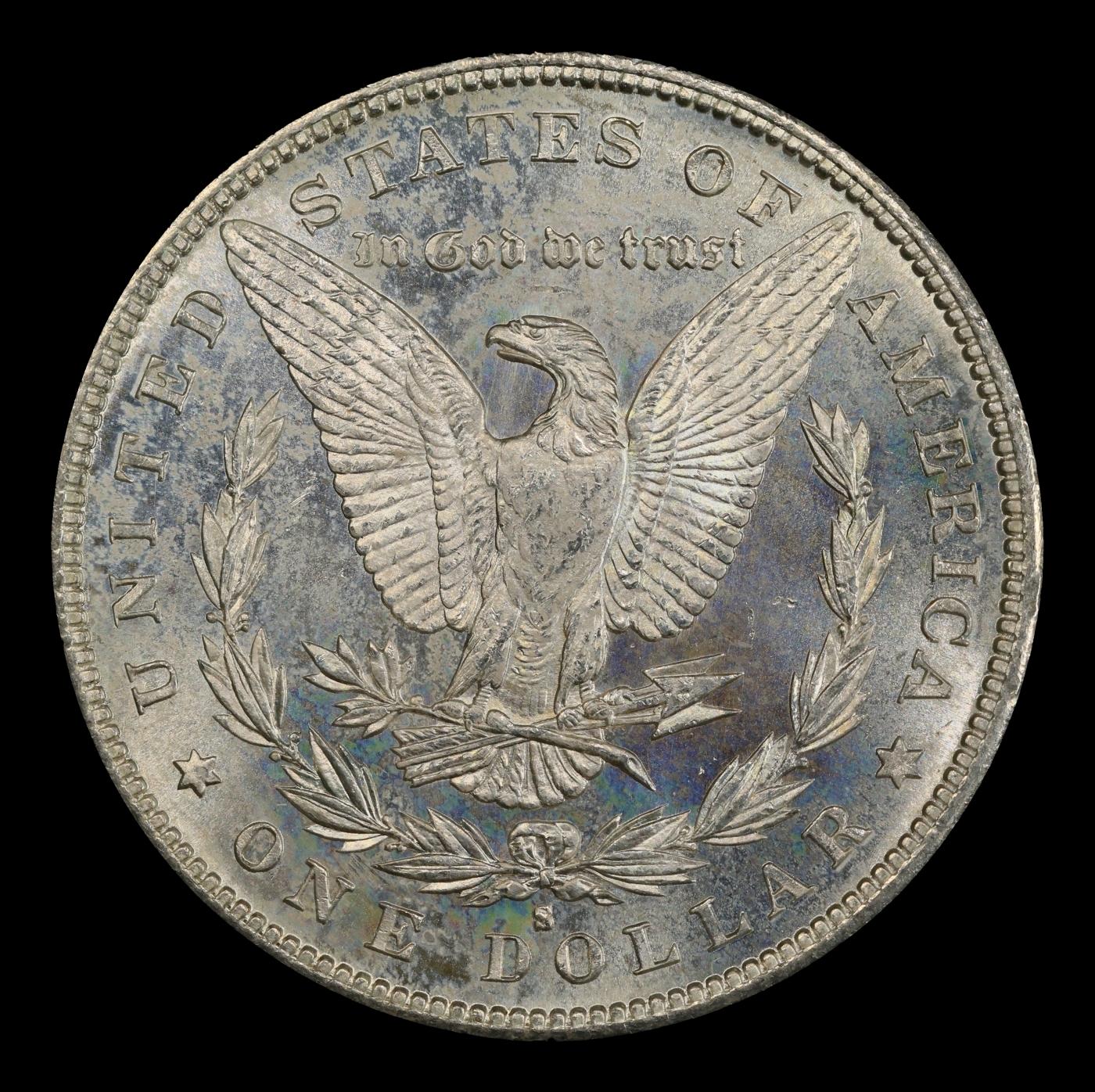 1886-s Morgan Dollar $1 ms65+ SEGS