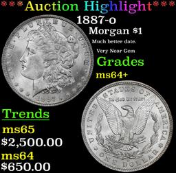 *Highlight* 1887-o Morgan Dollar $1 ms64+ SEGS (fc)