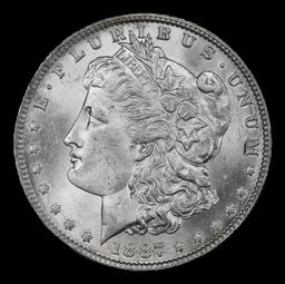 *Highlight* 1887-o Morgan Dollar $1 ms64+ SEGS (fc)