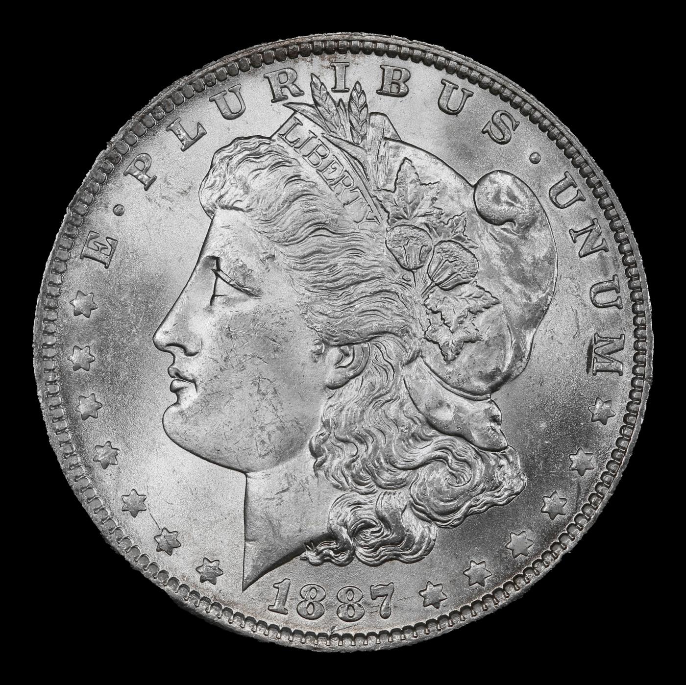 *Highlight* 1887-o Morgan Dollar $1 ms64+ SEGS (fc)