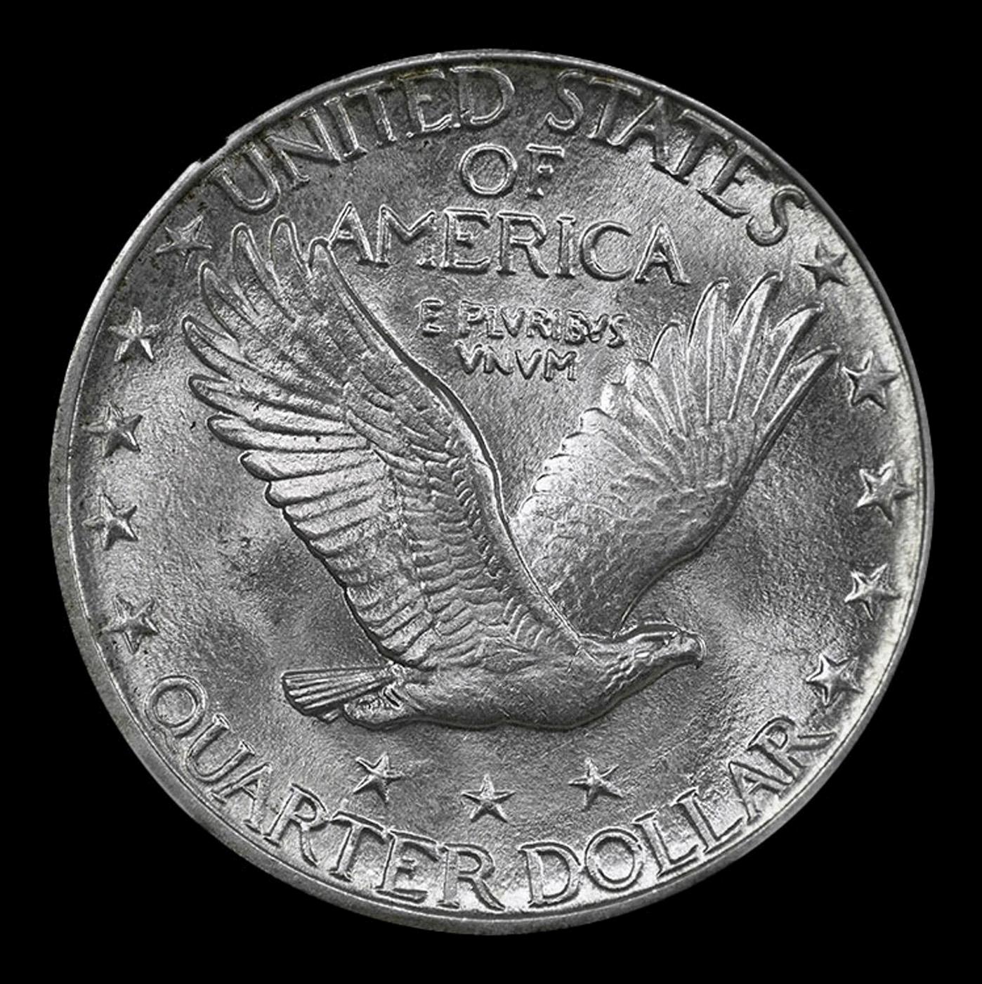 *Highlight* 1917-s Ty II Standing Liberty Quarter Near Top Pop! 25c ms67+ FH SEGS (fc)