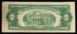 1953A $2 Red Seal United States Note Grades vf++