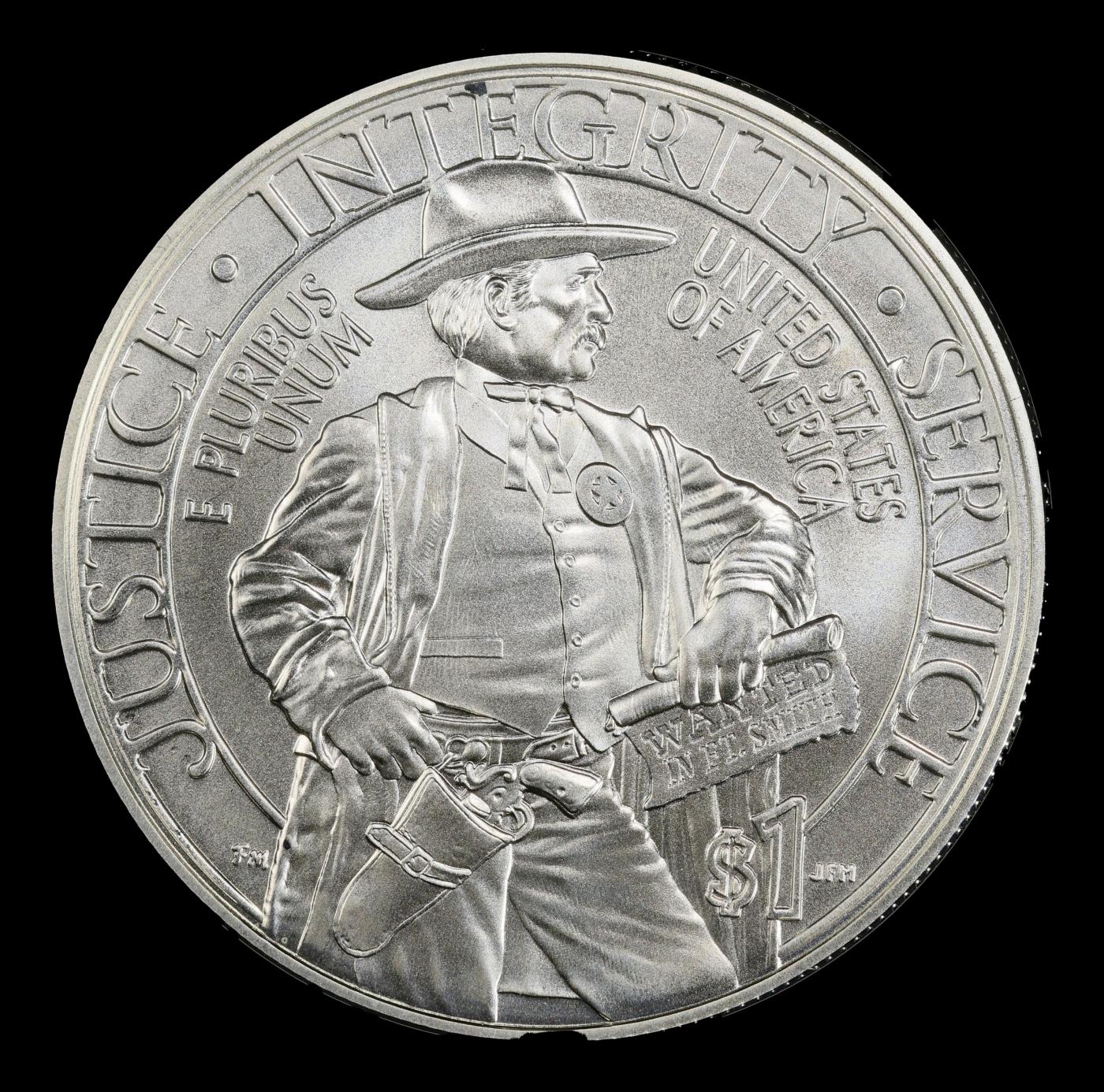 2015-P U.S. Marshals Service Modern Commem Dollar $1 ms70 SEGS