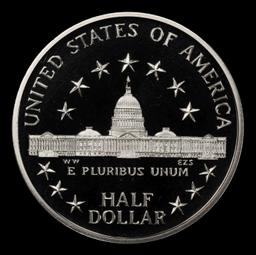 1989-S Congress Proof Modern Commem Half Dollar 50c pr70 dcam SEGS