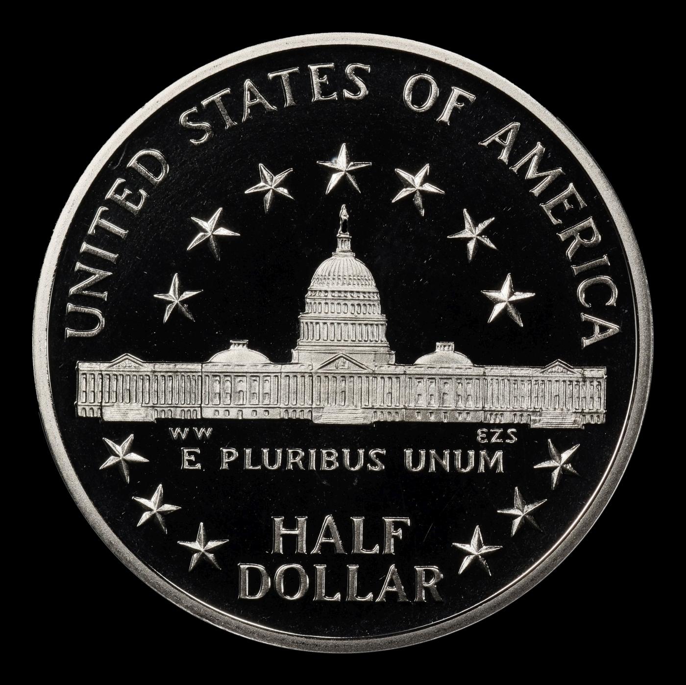 1989-S Congress Proof Modern Commem Half Dollar 50c pr70 dcam SEGS