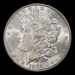 1901-p Morgan Dollar $1 ms62 USCG