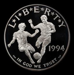 1994-S World Cup Proof Modern Commem Dollar $1 pr70 dcam SEGS
