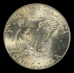 1972-d Eisenhower Dollar TOP POP! $1 ms67+ SEGS