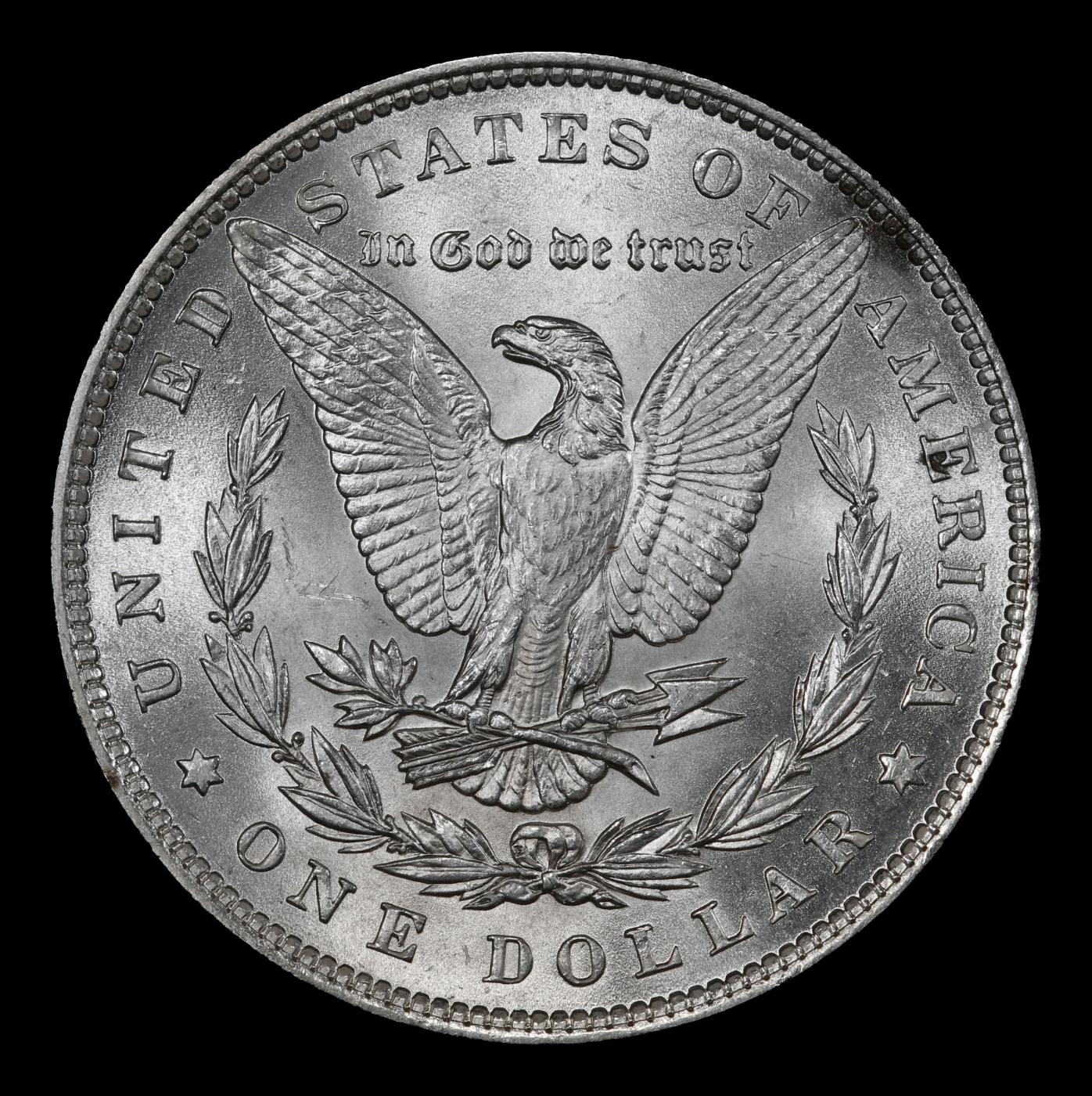 1896-p Morgan Dollar $1 Grades ms65+
