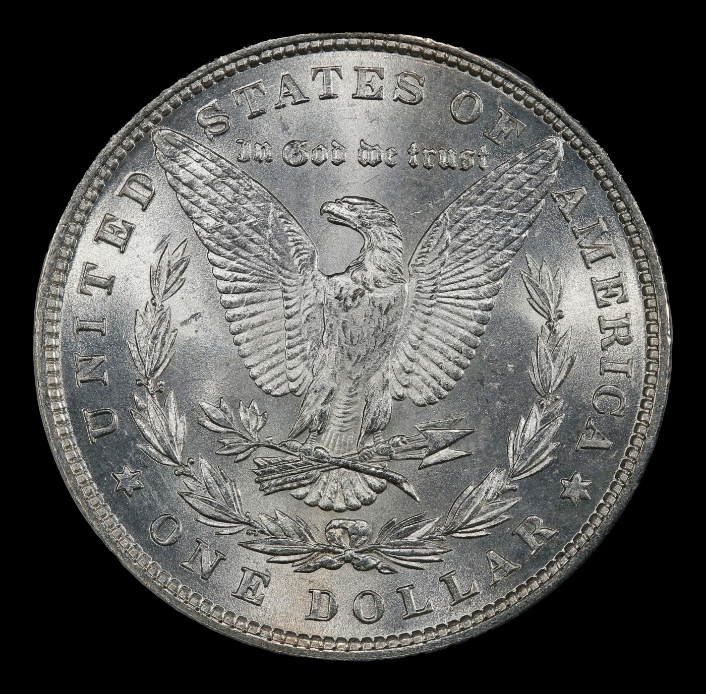1880-p Morgan Dollar $1 Grades ms64