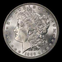 1888-p Morgan Dollar Near Top Pop! $1 ms67 SEGS