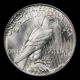 1934-p Peace Dollar $1 Grades ms64+