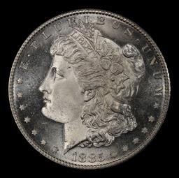 1885-s Morgan Dollar Near Top Pop $1 ms66 SEGS