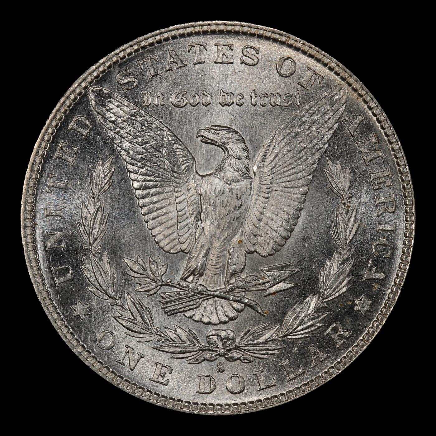 1885-s Morgan Dollar Near Top Pop $1 ms66 SEGS