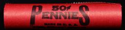 BU Shotgun Lincoln 1c roll, 1974-s 50 pcs Bank Wrapper 50c