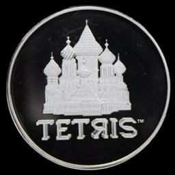 2021 Tetris St. Basil's Cathedral 1oz .999 Silver 37th Aniversary  $2 Niue Grades Ungraded