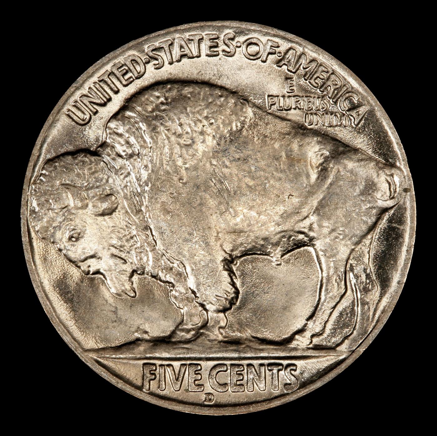 1928-d Buffalo Nickel 5c ms65+ SEGS