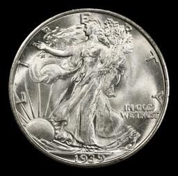 1939-s Walking Liberty Half Dollar 50c ms66 SEGS